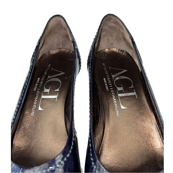 AGL Attilio Giusti Leombruni Patent Flex Pump Sz: 38 (9) - Picture 8 of 11